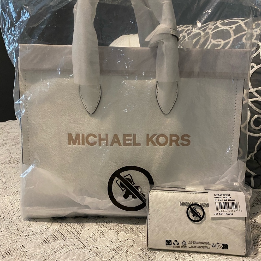 Michael Kors Brand New Mirella tote and wallet